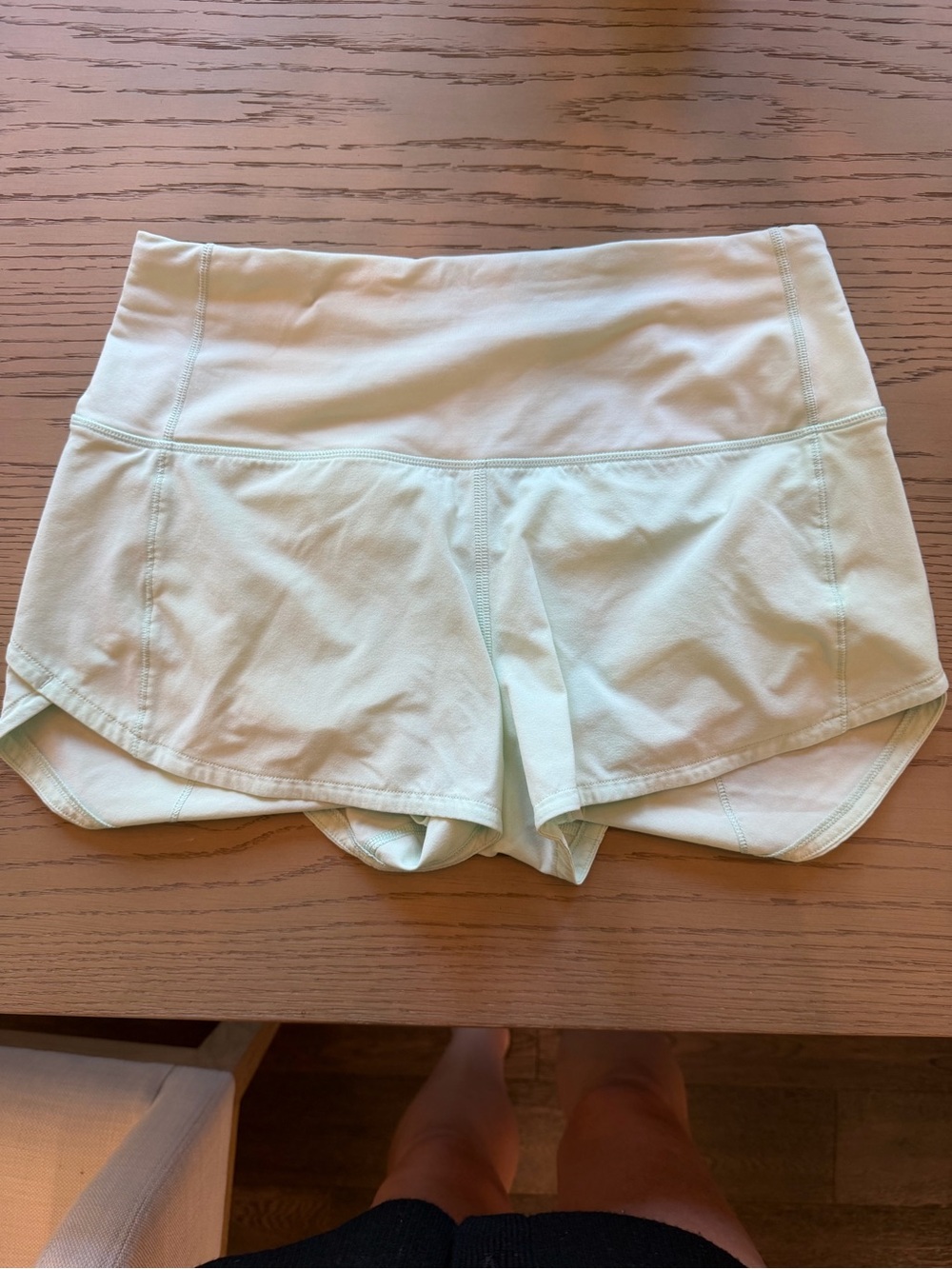 lululemon athletica Women's High-Rise Athletic Shorts - Mint